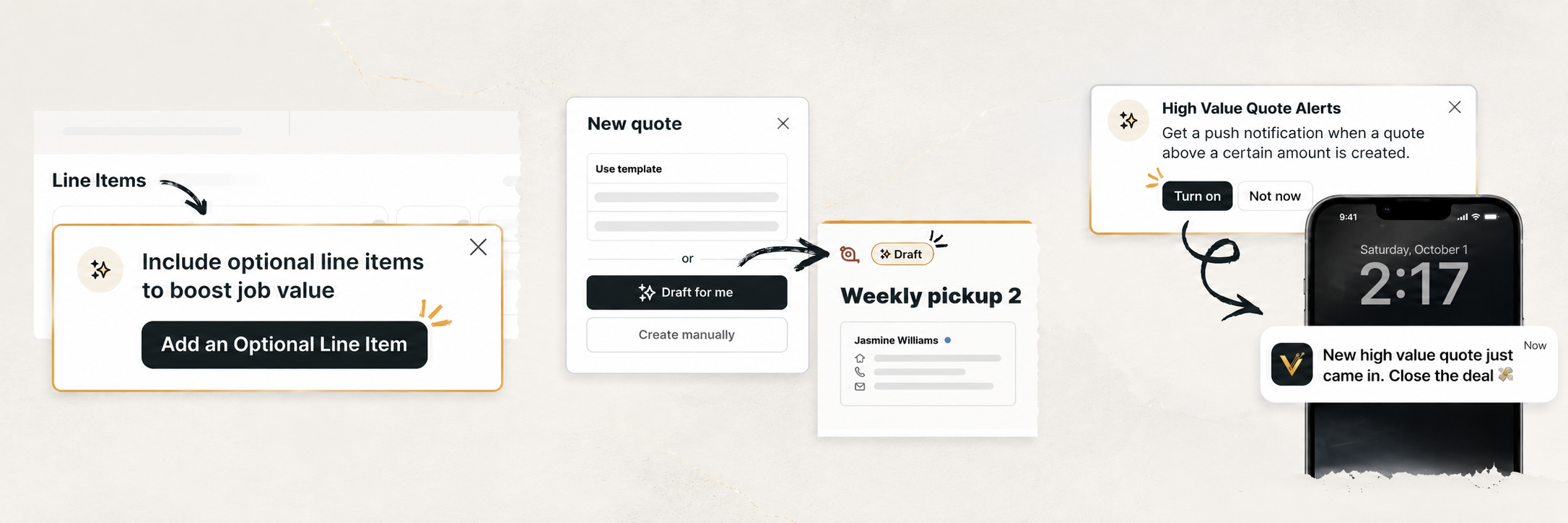 Verity invoicing and quoting system